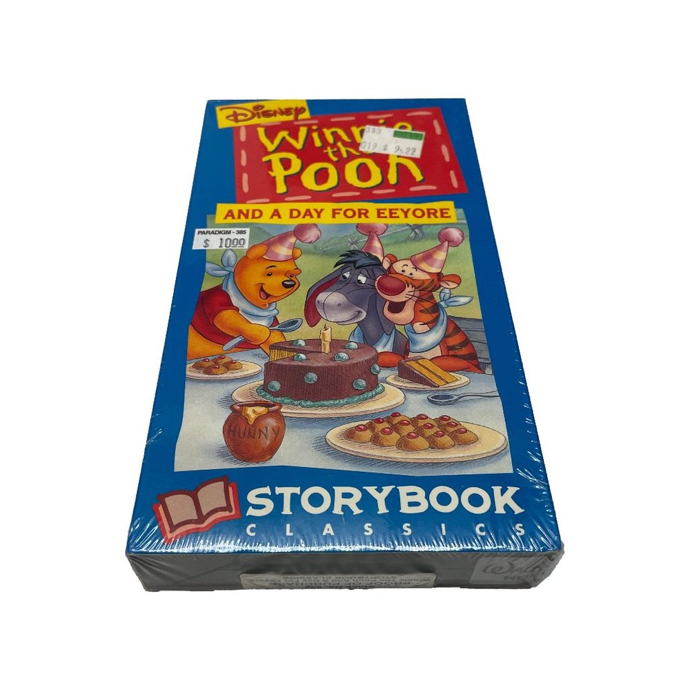 Vintage Winnie The Pooh A Day For Eeyore VHS Tape Sealed 1990s Disney